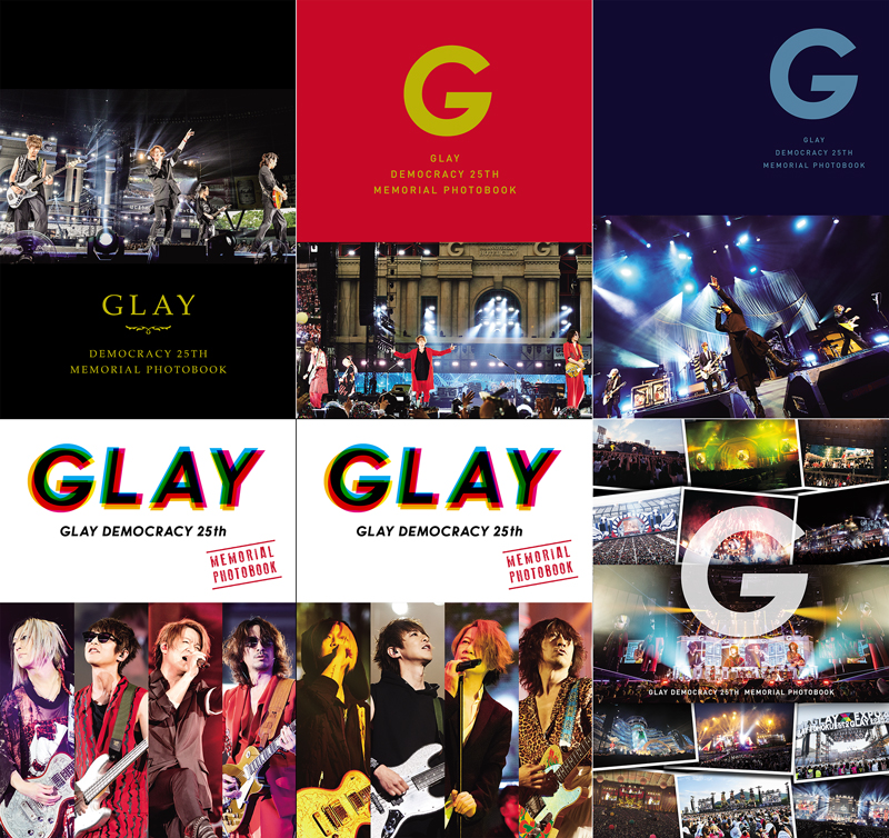 GLAY DEMOCRACY 25TH MEMORIAL PHOTOBOOK販売延長のお知らせ｜GLAY公式