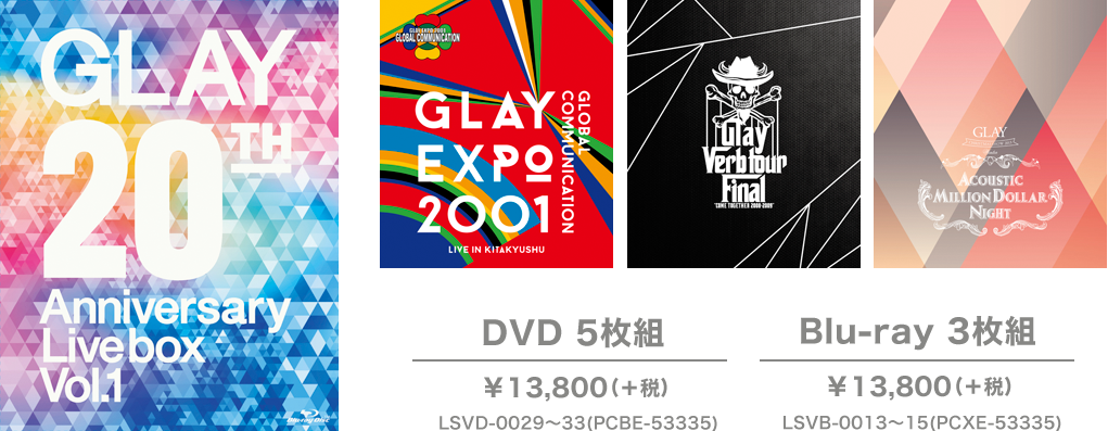 GLAY/GLAY 20th Anniversary LIVE BOX VOL…-