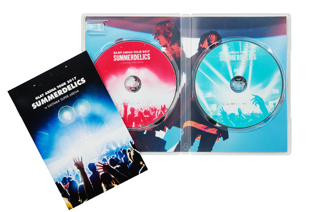 GLAY ARENA TOUR 2017 “SUMMERDELICS” Blu-ray&DVD 2018.6.27 Release!!