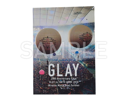 20th Anniversary Final GLAY in TOKYO DOME 2015 Miracle Music Hunt 