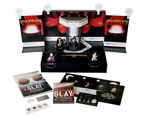 20th Anniversary Final GLAY in TOKYO DOME 2015 Miracle Music Hunt Forever  DVD u0026 Blu-ray 2015.11.11 Release | GLAY HAPPYSWING